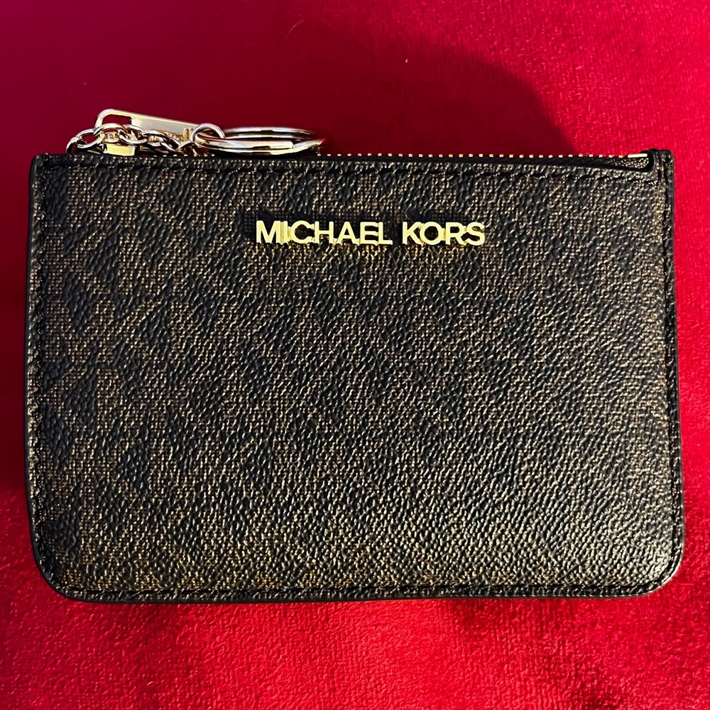 Michael Kors keychain wallet